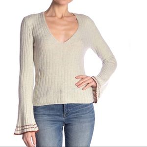 Free People May Morning Wool Blend Sweater